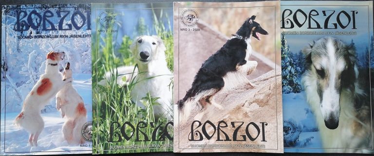 Borzoi-lehden kaikki numerot vuodelta 2020